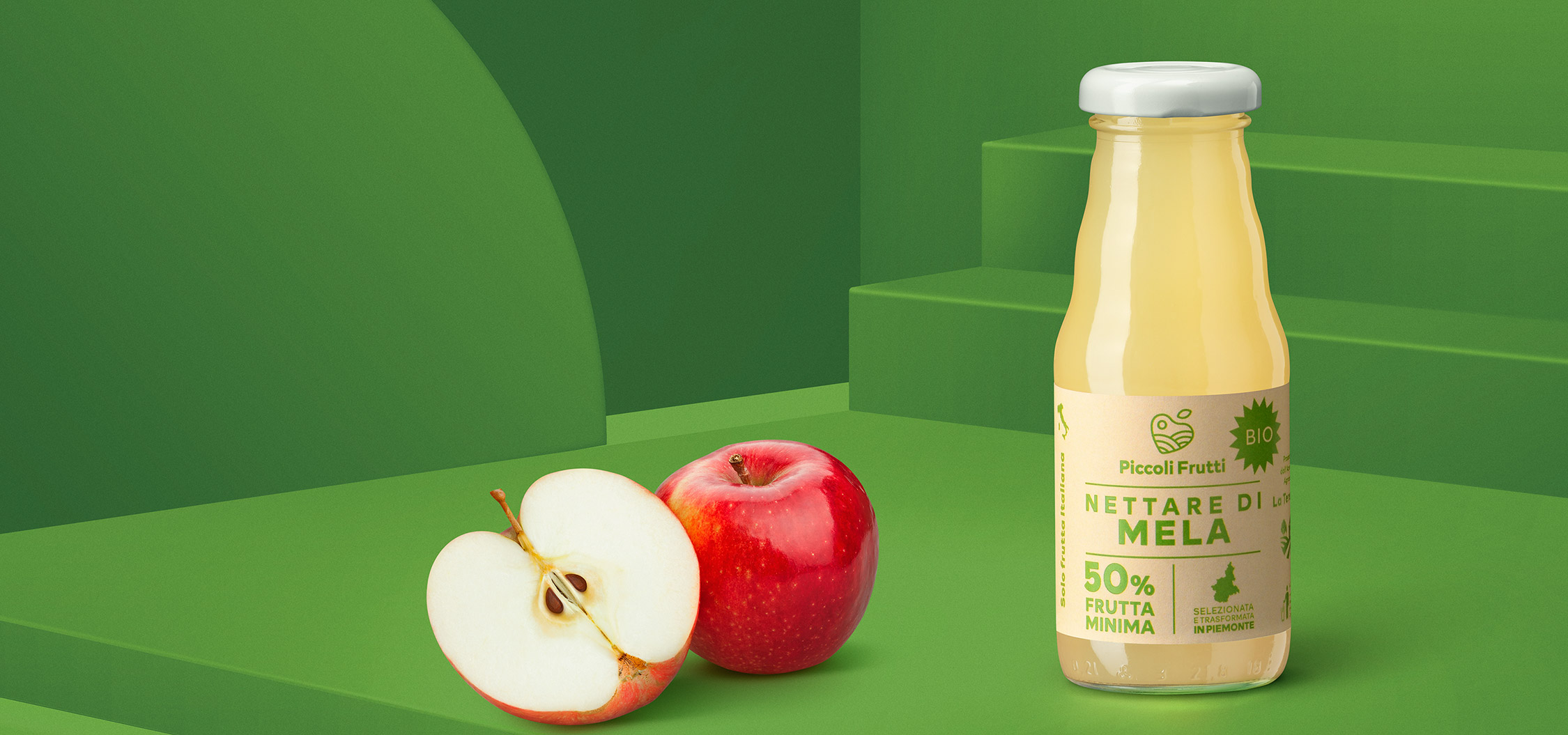 Produzione e lavorazione frutta biologica - Nettare di mela
